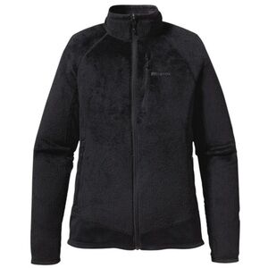 Patagonia Women's Cozy Black Teddy Jacket small
